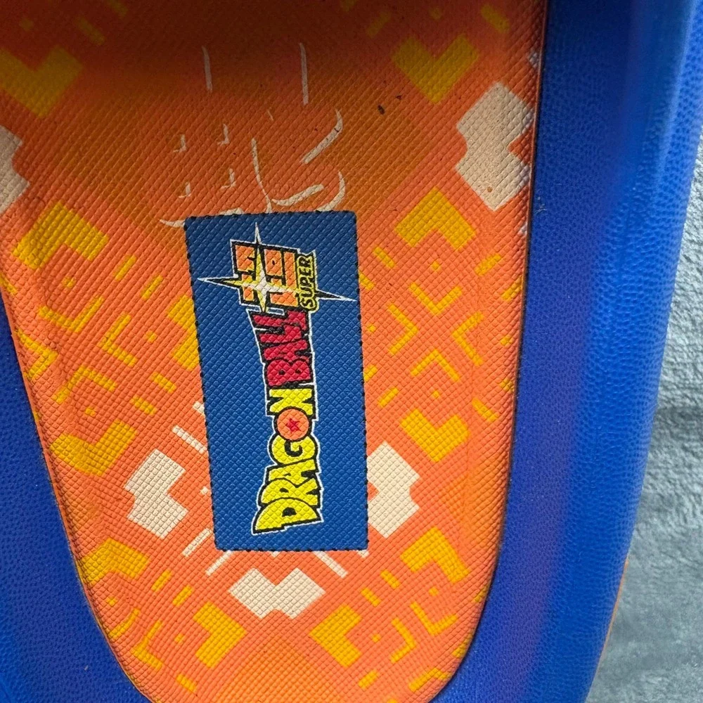 Dragon Ball Z Goku Slides Sandals Blue Orange Anime M 7 W 9 Anime Pool Beach Fun
